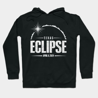 2024 Total Eclipse - Path Of Totality Texas 2024 Hoodie